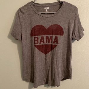 alabama state American Eagle/Tailgate t-shirt